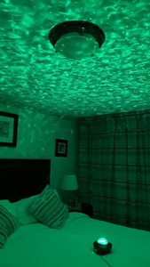 Lámpara Proyector LED de Olas 3D 🌊